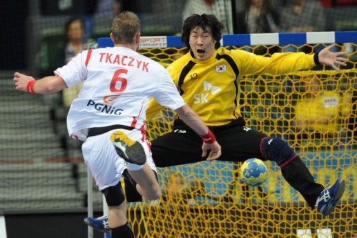 Polska - Korea, piłka ręczna / fot. Marek Biczyk